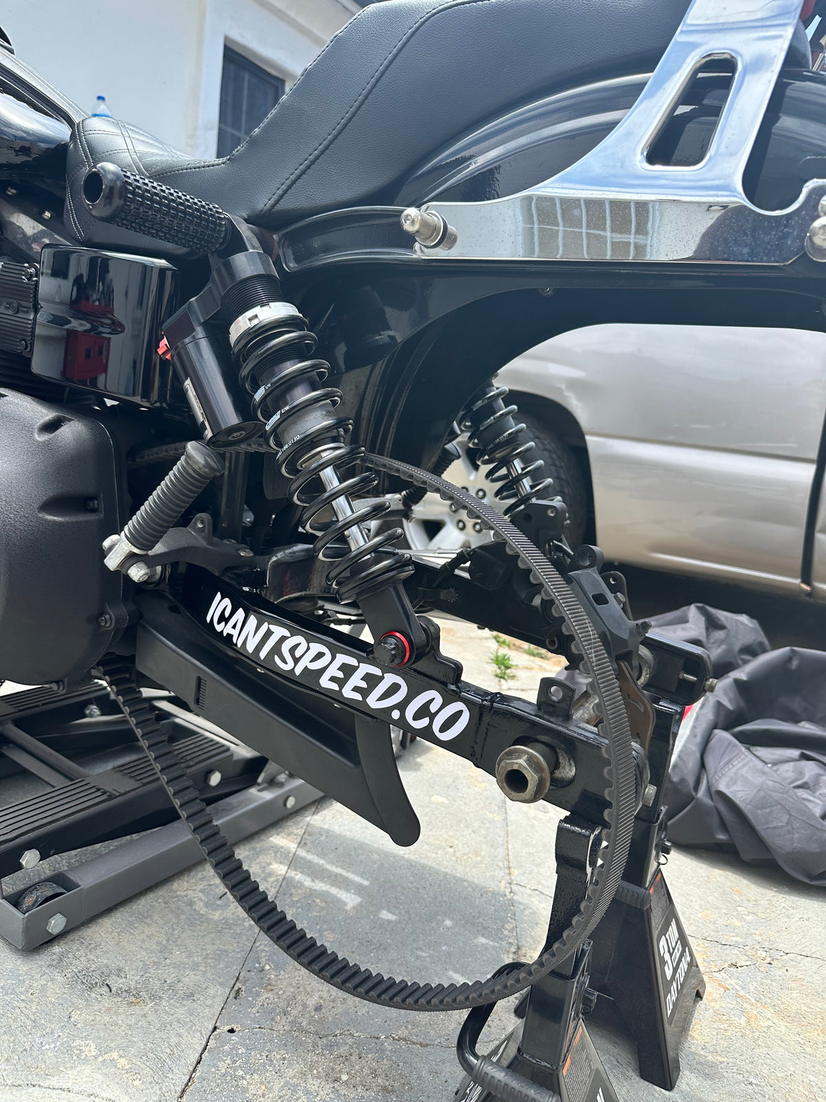 Dyna Swingarm Sticker